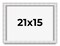 Modern Shadow Box 1.5" Depth White Picture Frame - UV Acrylic, Backing Board, Hanging Hardware